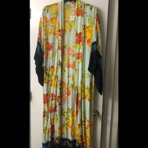Free People Multicolor Kimono